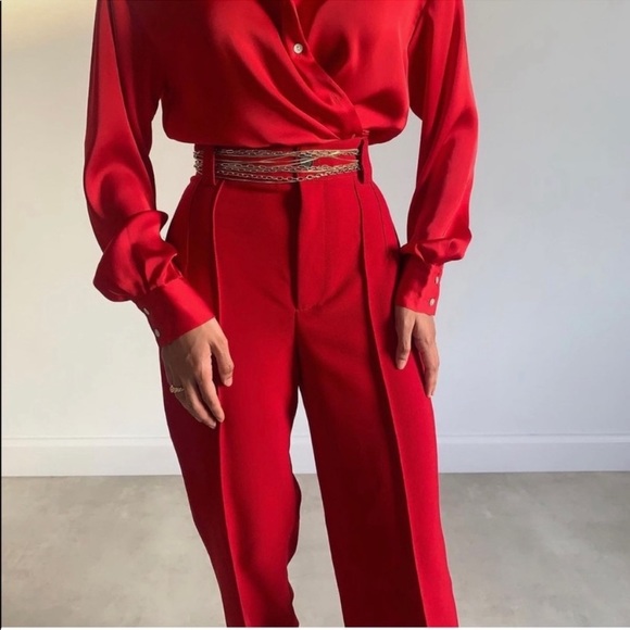 Zara Pants & Jumpsuits Zara New Woman High Waistedfull Length